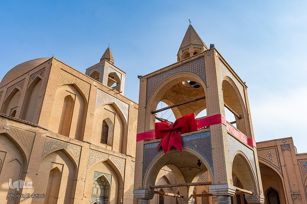 حال و هوای جلفای اصفهان در آستانه سال نو میلادی