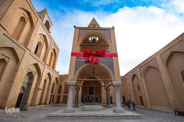 حال و هوای جلفای اصفهان در آستانه سال نو میلادی