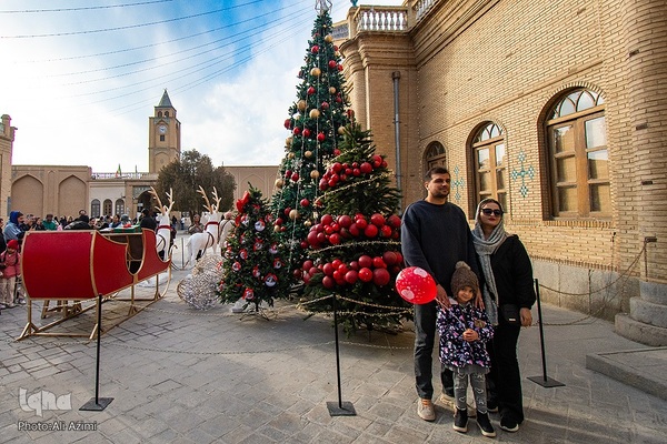 حال و هوای جلفای اصفهان در آستانه سال نو میلادی