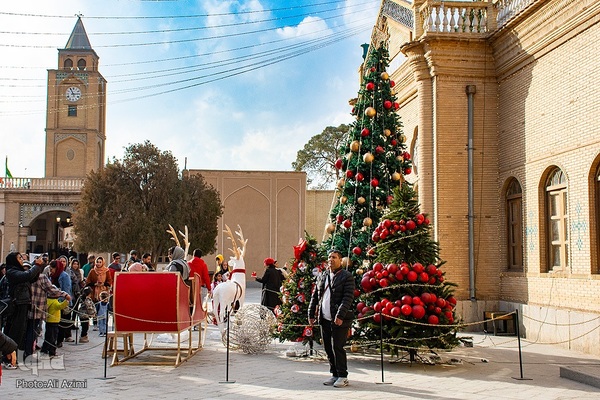 حال و هوای جلفای اصفهان در آستانه سال نو میلادی