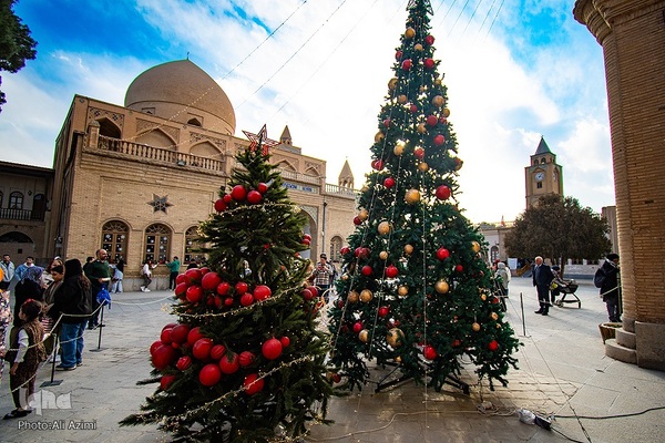 حال و هوای جلفای اصفهان در آستانه سال نو میلادی