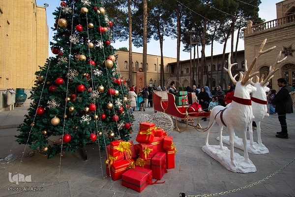 حال و هوای جلفای اصفهان در آستانه سال نو میلادی