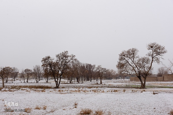 اصفهان در آغوش زمستان