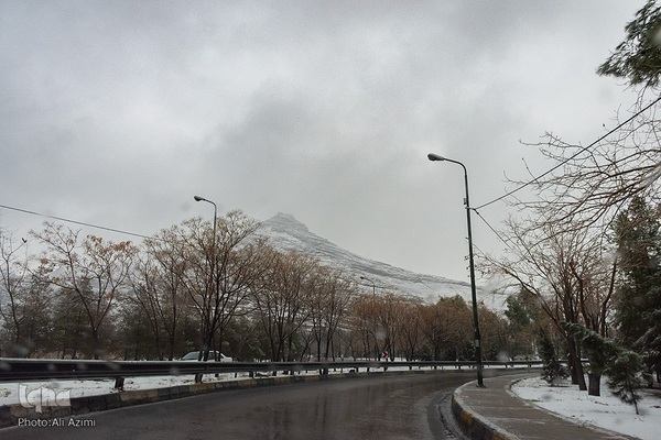 اصفهان در آغوش زمستان