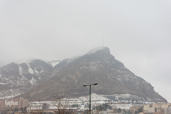 اصفهان در آغوش زمستان