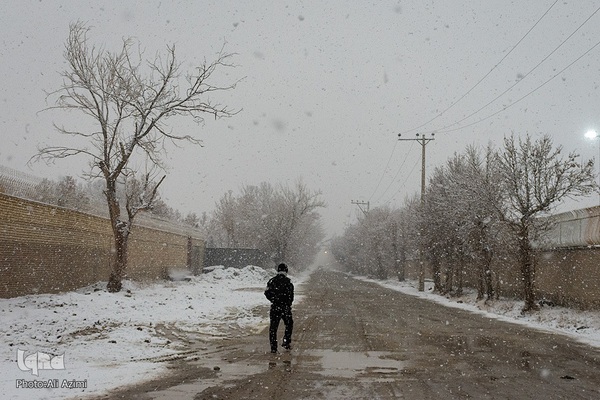 اصفهان در آغوش زمستان