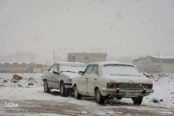 اصفهان در آغوش زمستان
