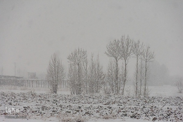 اصفهان در آغوش زمستان