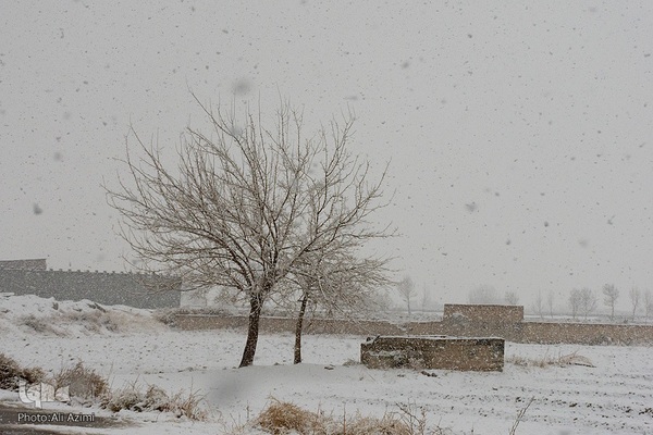 اصفهان در آغوش زمستان