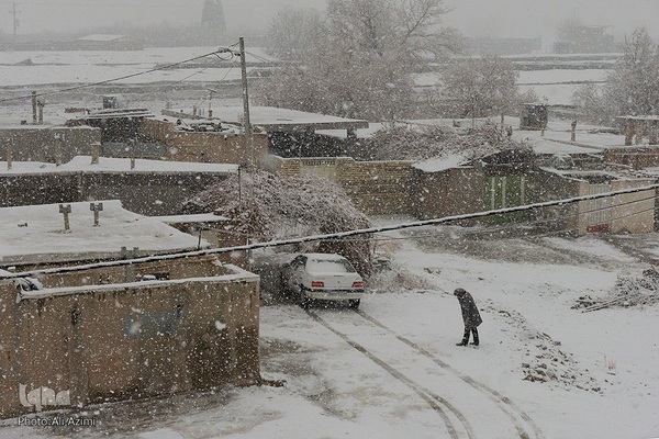 اصفهان در آغوش زمستان