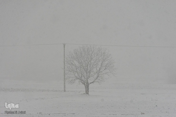 اصفهان در آغوش زمستان