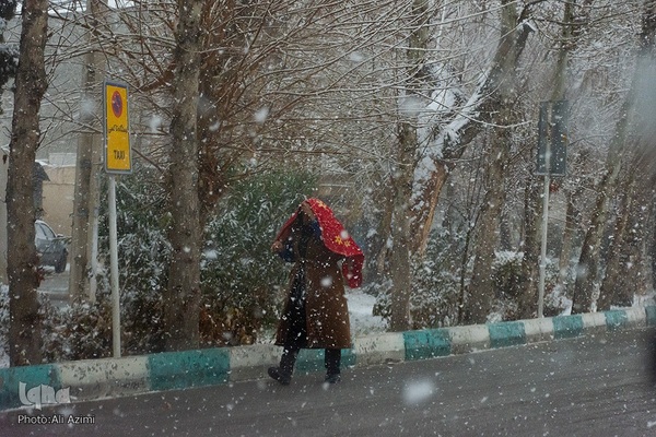 اصفهان در آغوش زمستان