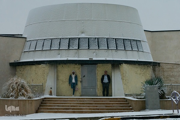 اصفهان در آغوش زمستان