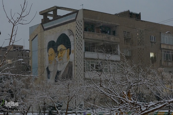 اصفهان در آغوش زمستان