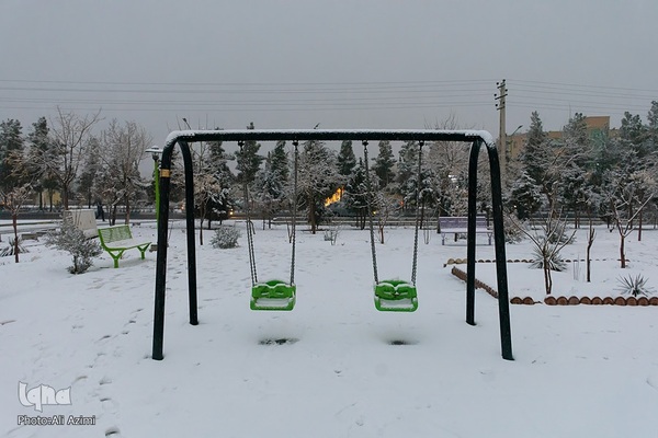 اصفهان در آغوش زمستان