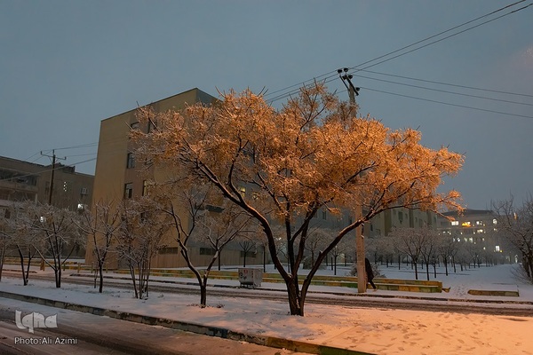 اصفهان در آغوش زمستان