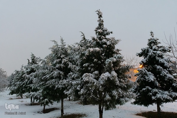 اصفهان در آغوش زمستان