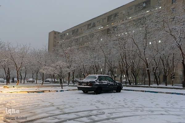 اصفهان در آغوش زمستان