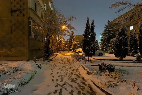 اصفهان در آغوش زمستان