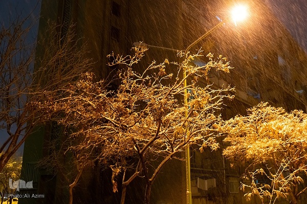 اصفهان در آغوش زمستان