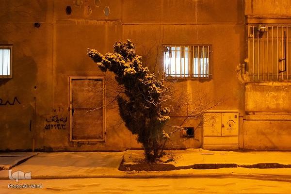 اصفهان در آغوش زمستان