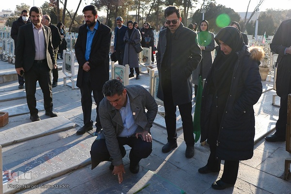 تجدید میثاق جهادگران جهاددانشگاهی اصفهان با شهدا