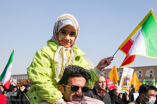 حضور پرشکوه اصفهانی‌ها در سالگرد پیروزی انقلاب اسلامی