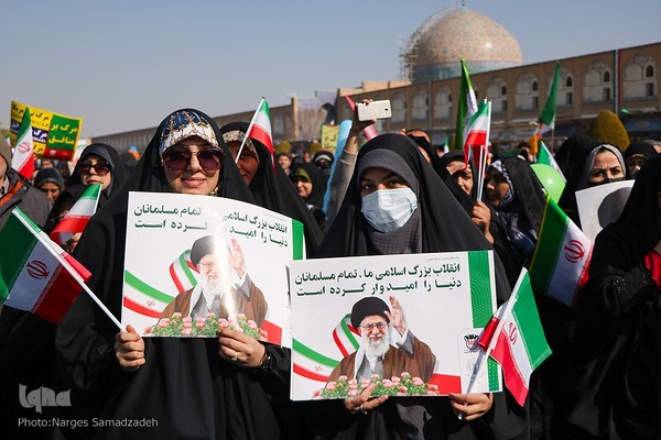 حضور پرشکوه اصفهانی‌ها در سالگرد پیروزی انقلاب اسلامی