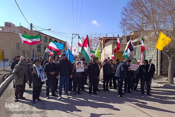 حضور پرشور مردم نایین در راهپیمایی ۲۲ بهمن