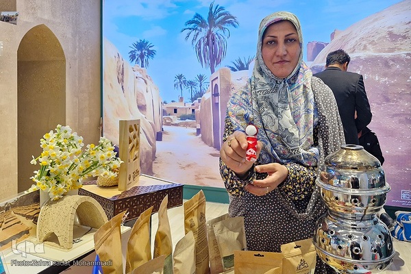 گذری بر غرفه میراث فرهنگی کاشان در نمایشگاه گردشگری تهران