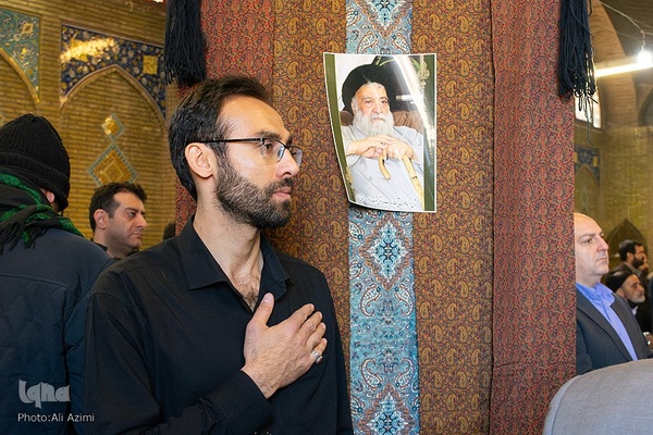 مراسم ترحیم آیت‌الله مستجابی در اصفهان