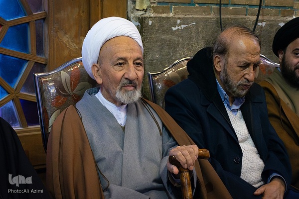 مراسم ترحیم آیت‌الله مستجابی در اصفهان