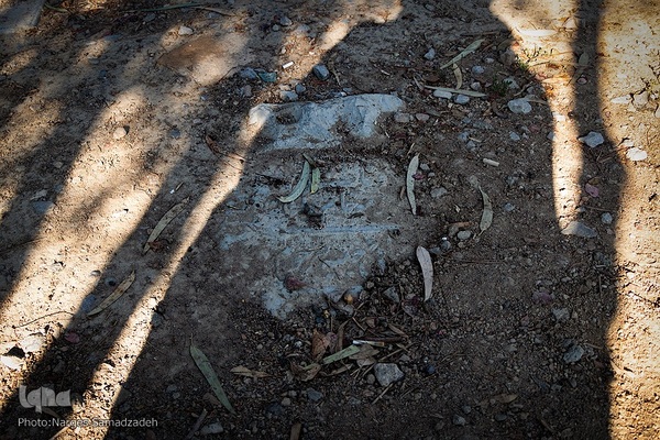 گرد فراموشی بر سنگ مزار‌های تخت فولاد