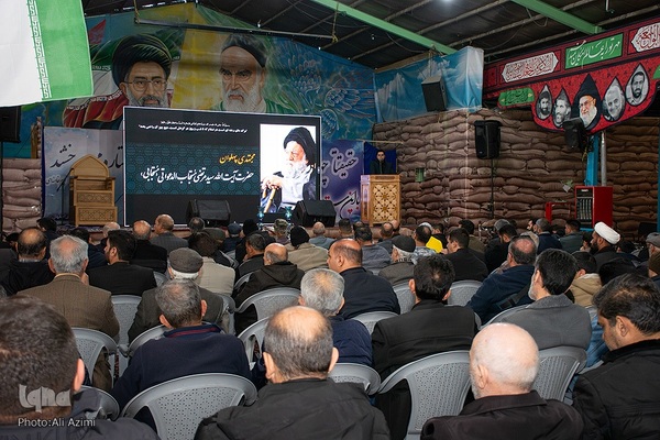 مراسم هفتمین روز ارتحال آیت‌الله مستجابی در اصفهان