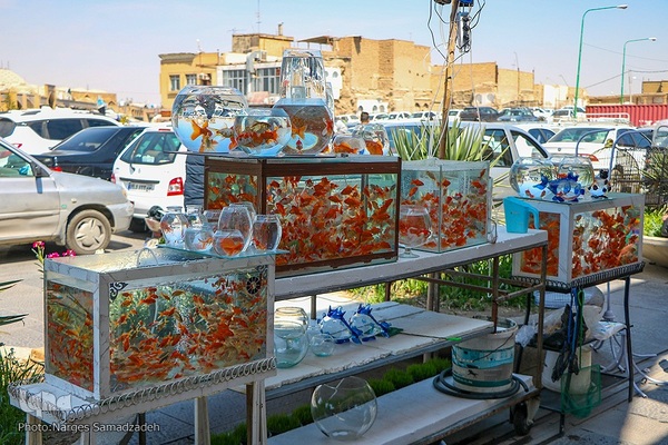 بازار اصفهان در آستانه عید نوروز