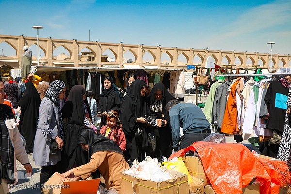 بازار اصفهان در آستانه عید نوروز