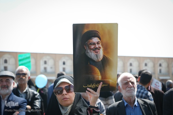 مراسم راهپیمایی روز قدس در اصفهان