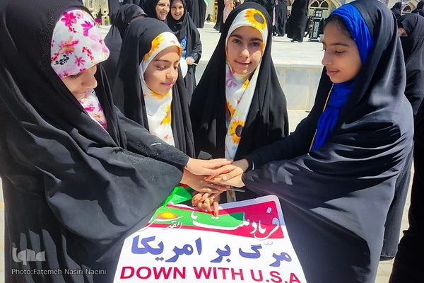 مراسم راهپیمایی روز قدس در نایین