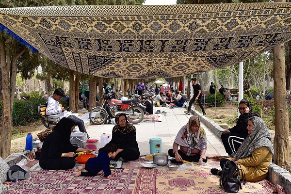 سیزده بدر و روز طبیعت در اصفهان