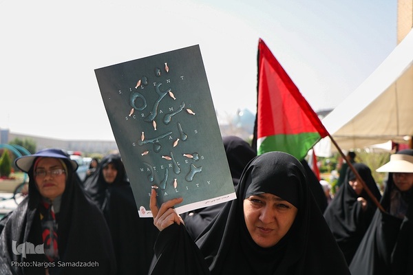 تجمع اعتراض‌آمیز بازاریان اصفهان در محکومیت جنایات رژیم صهیونیستی