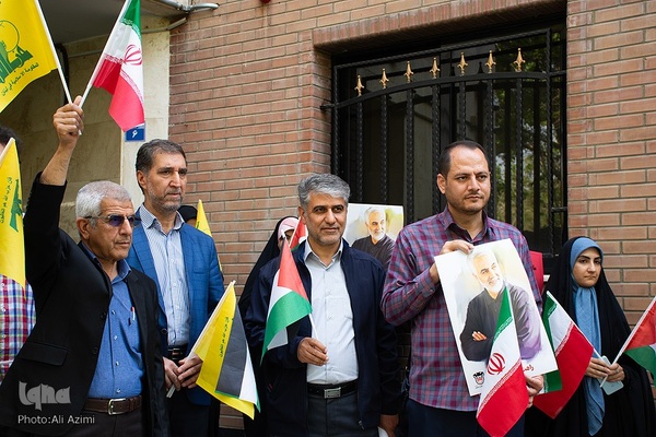 تجمع اصحاب رسانه اصفهان علیه جنایات رژیم صهیونیستی