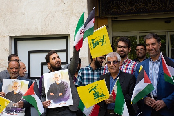 تجمع اصحاب رسانه اصفهان علیه جنایات رژیم صهیونیستی