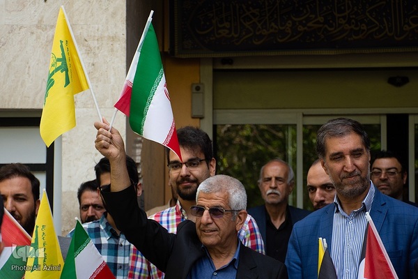 تجمع اصحاب رسانه اصفهان علیه جنایات رژیم صهیونیستی