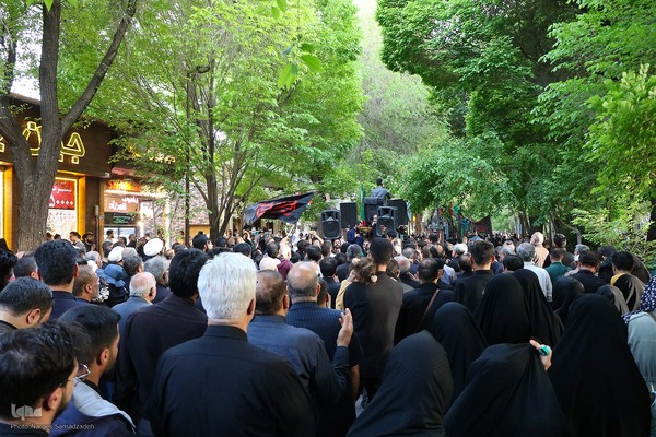 قافله سوگواری امام صادق (ع) در اصفهان