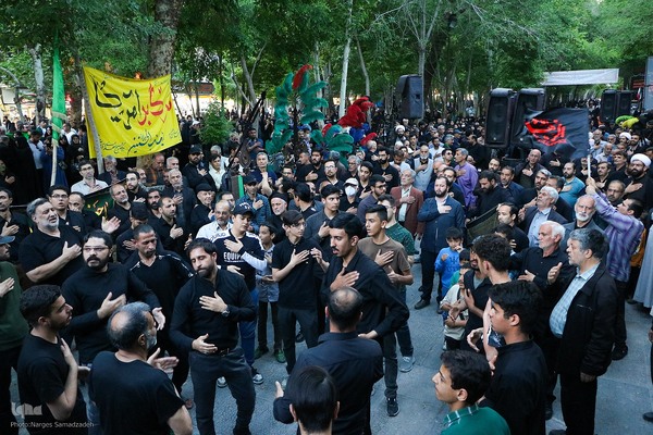 قافله سوگواری امام صادق (ع) در اصفهان