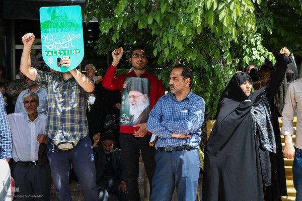 راهپیمایی مردم اصفهان در محکومیت جنایات رژیم صهیونیستی