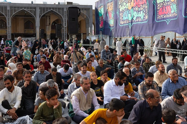 جشن روز دختر در حرم حضرت زینب خواهر امام رضا (ع)