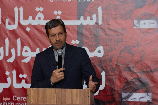 آیین استقبال از موتورسواران لهستانی در اصفهان