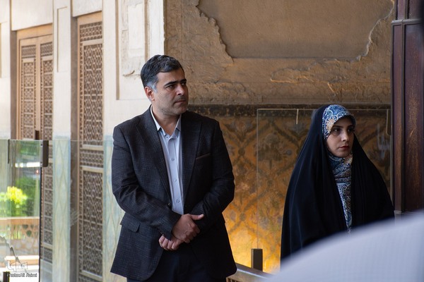 آیین استقبال از موتورسواران لهستانی در اصفهان