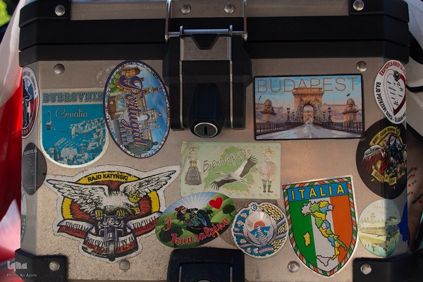 آیین استقبال از موتورسواران لهستانی در اصفهان